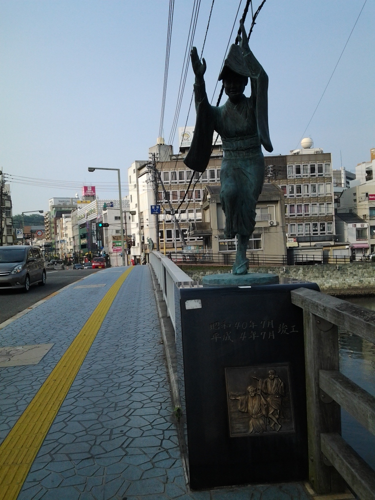 20140616_両国橋　阿波踊り像